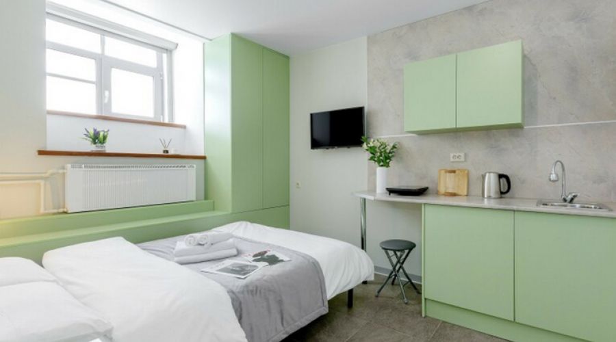 Номер 2-местный 12 м2 green